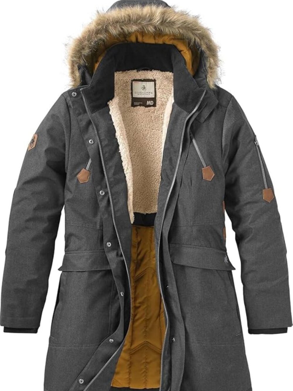 NWT Legendary Whitetails Womens Parka Water Resistant Insulated Winter Coat Sz S